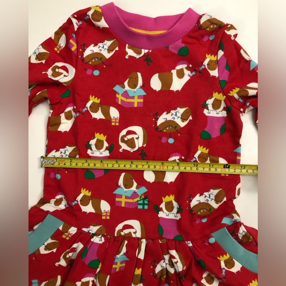 NWOT Mini Boden Cosy Festive Sweatshirt Dress - Picture 9 of 9